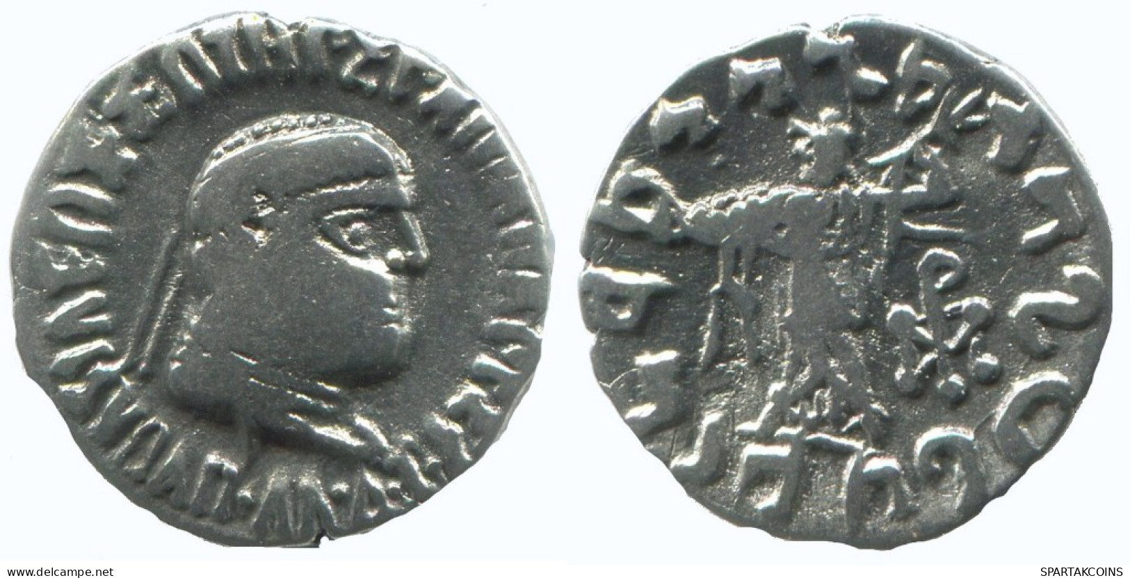 BAKTRIA APOLLODOTOS II SOTER PHILOPATOR MEGAS AR DRACHM 2.2g/17mm #AA299.40.E.A - Griechische Münzen