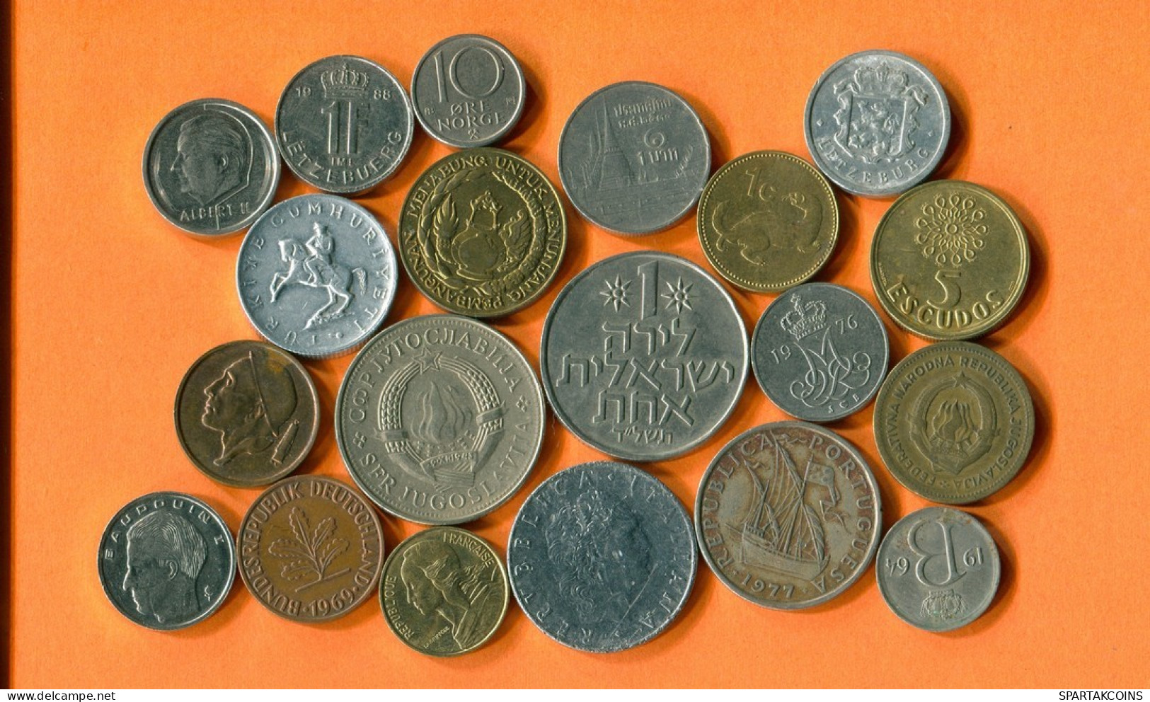 Collection WORLD Coin Mixed Lot Different COUNTRIES And REGIONS #L10101.2.U.A - Sonstige & Ohne Zuordnung