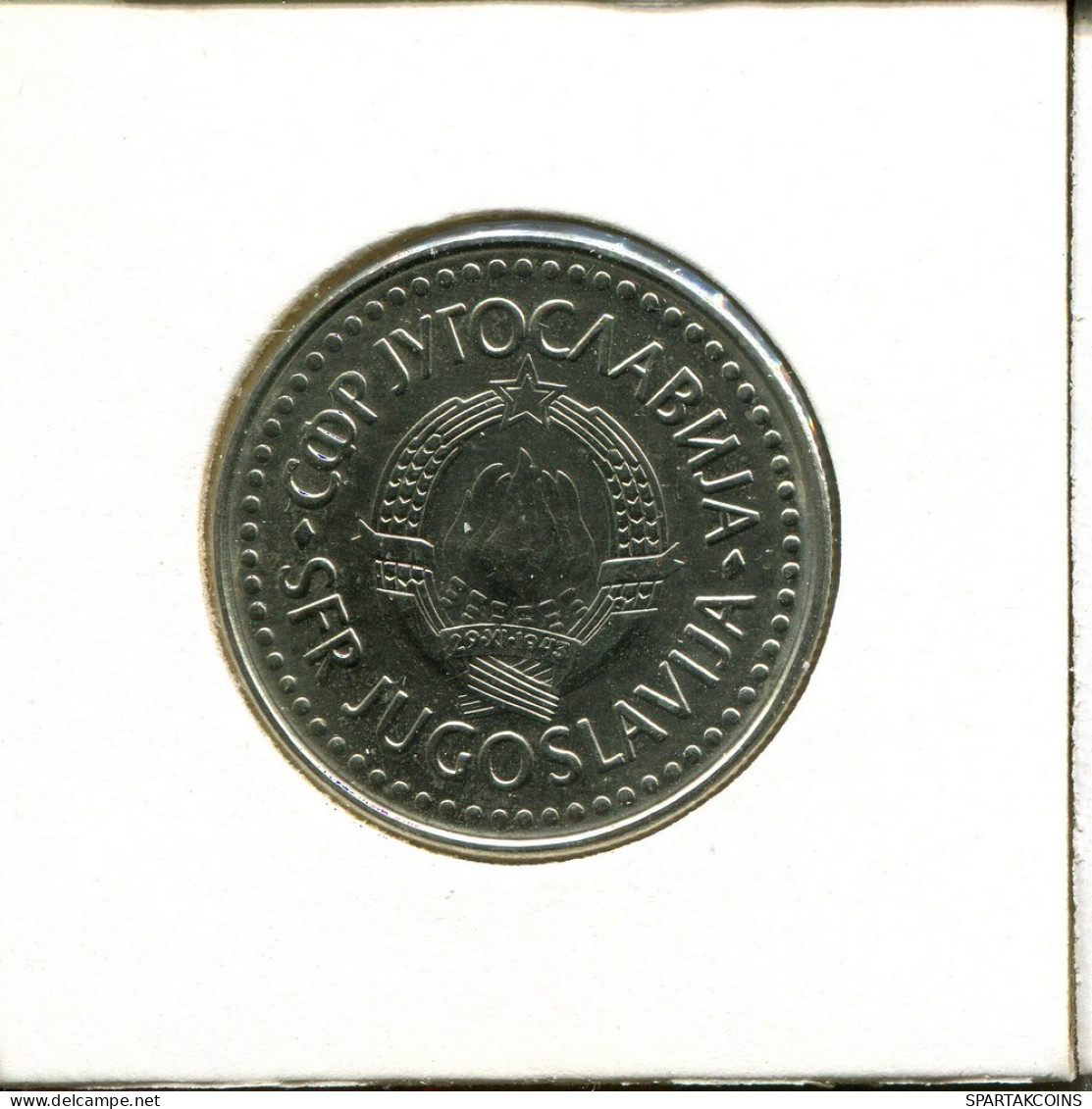 100 DINARA 1988 YUGOSLAVIA Moneda #AV171.E.A - Joegoslavië