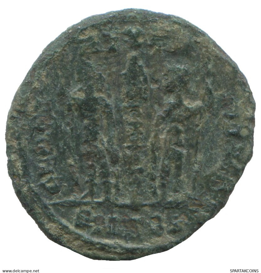 LATE ROMAN EMPIRE Follis Ancient Authentic Roman Coin 1.7g/17mm #SAV1176.9.U.A - La Caduta Dell'Impero Romano (363 / 476)