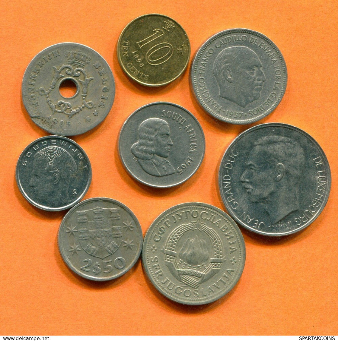 Collection MUNDO Moneda Lote Mixto Diferentes PAÍSES Y REGIONES #L10400.1.E.A - Other & Unclassified