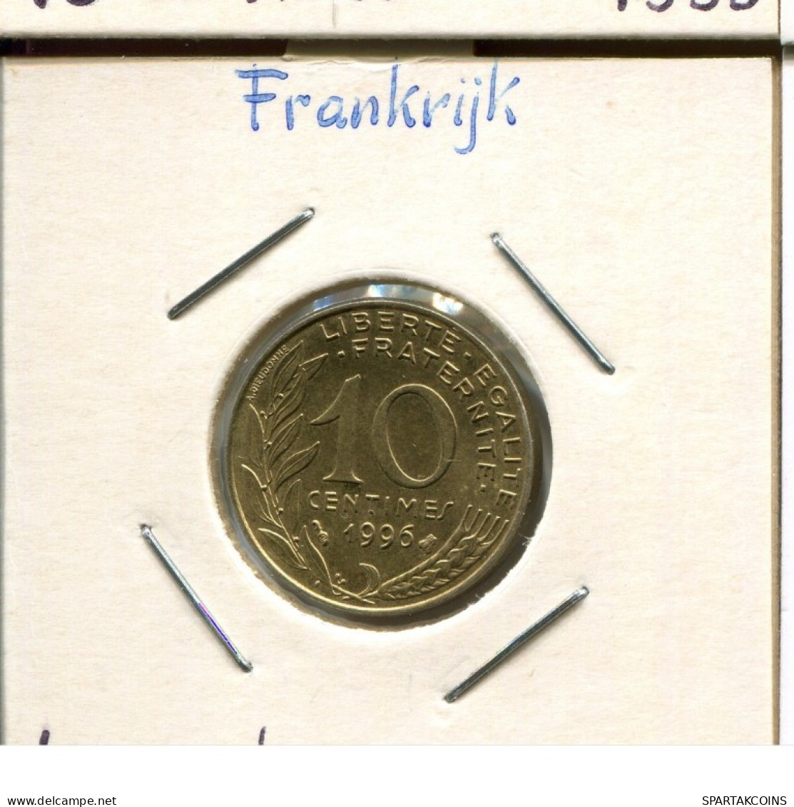 10 CENTIMES 1996 FRANCE Pièce Française #AM150.F.A - 10 Centimes