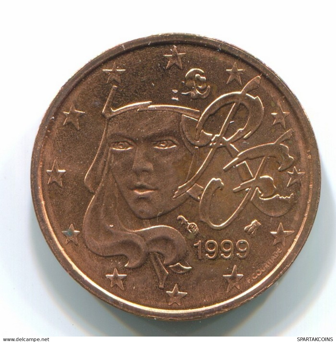 2 EURO CENT 1999 FRANCE Pièce UNC #FR1222.1.F.A - France