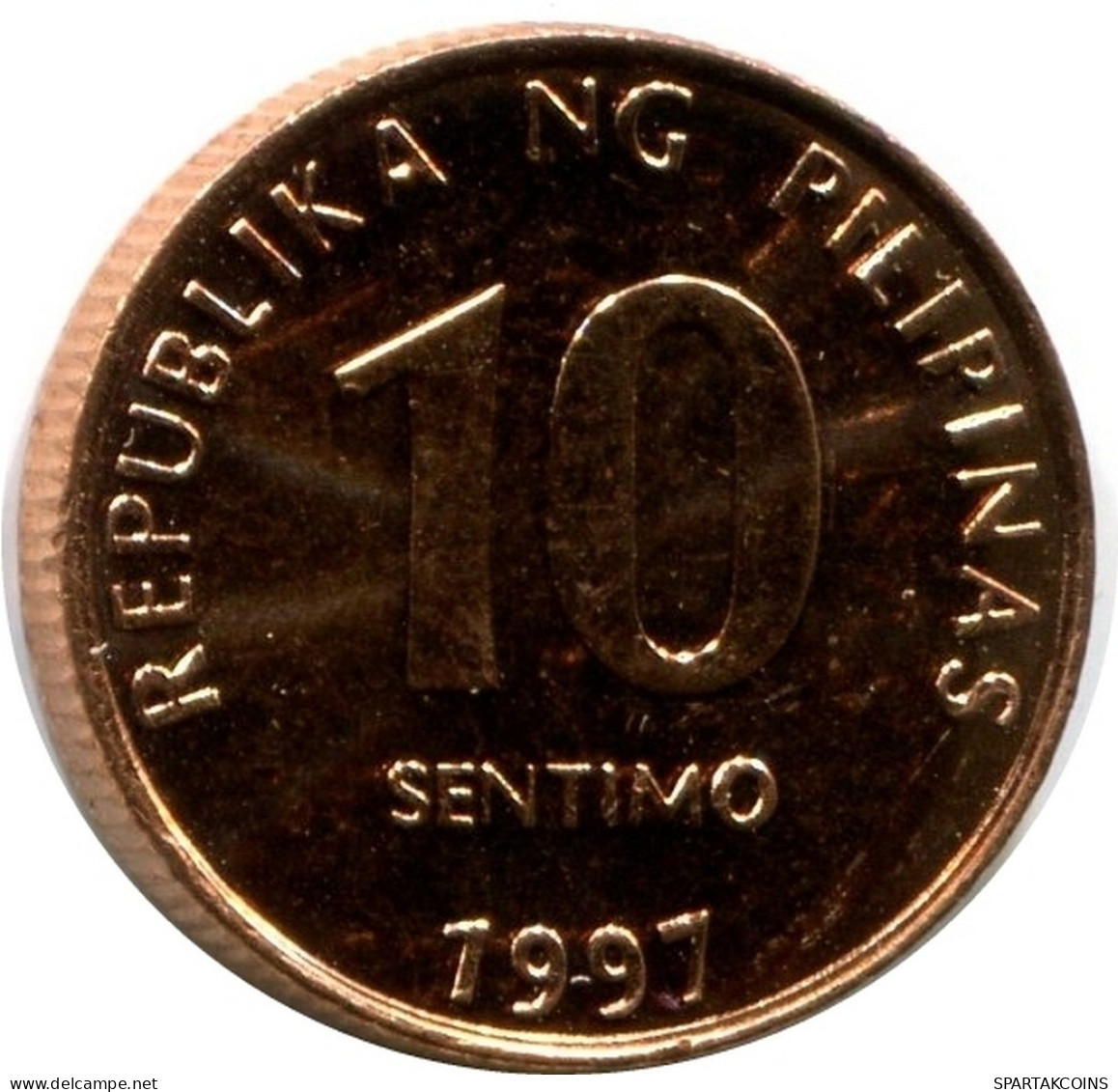 10 CENTIMO 1997 FILIPINAS PHILIPPINES UNC Moneda #M10011.E.A - Philippines