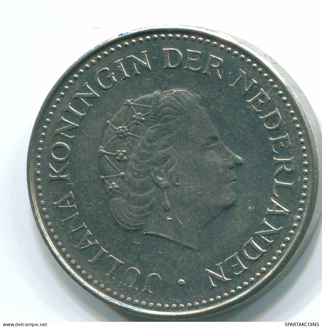 1 GULDEN 1971 ANTILLAS NEERLANDESAS Nickel Colonial Moneda #S11926.E.A - Netherlands Antilles
