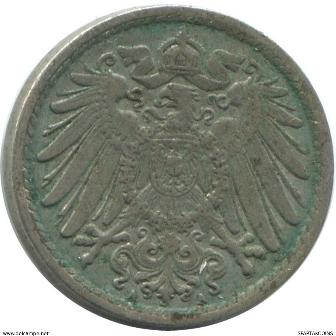 5 PFENNIG 1914 A ALLEMAGNE Pièce GERMANY #AE627.F.A - 5 Pfennig