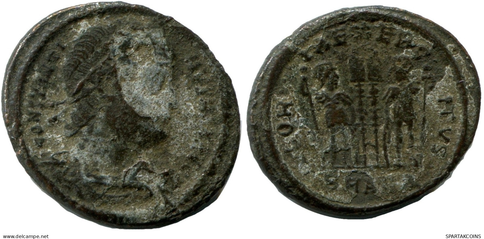 CONSTANTINE I MINTED IN ANTIOCH FROM THE ROYAL ONTARIO MUSEUM #ANC10619.14.E.A - L'Empire Chrétien (307 à 363)