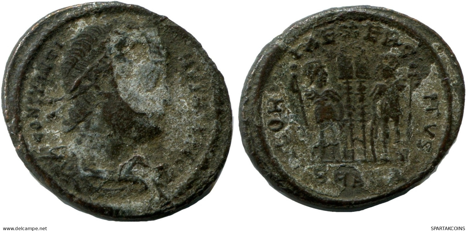 CONSTANTINE I MINTED IN ANTIOCH FROM THE ROYAL ONTARIO MUSEUM #ANC10619.14.E.A - The Christian Empire (307 AD To 363 AD)