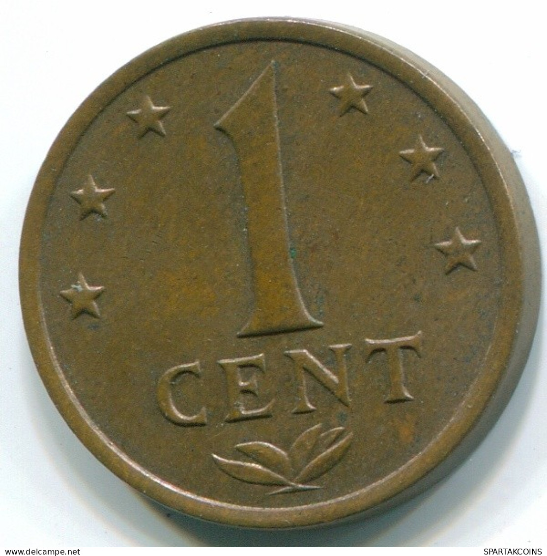 1 CENT 1970 NETHERLANDS ANTILLES Bronze Colonial Coin #S10592.U.A - Antilles Néerlandaises