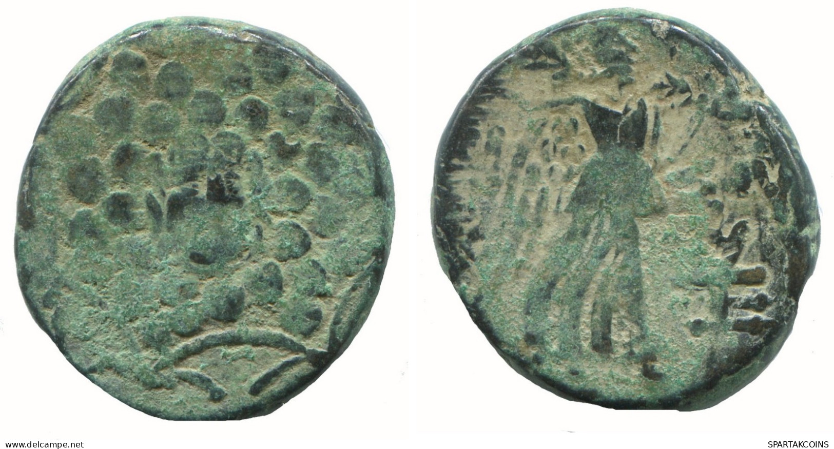 AMISOS PONTOS 100 BC Aegis With Facing Gorgon 7.3g/21mm GRIECHISCHE Münze #NNN1575.30.D.A - Griekenland