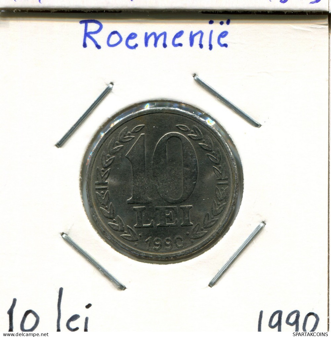 10 LEI 1990 ROUMANIE ROMANIA Pièce #AP673.2.F.A - Rumänien