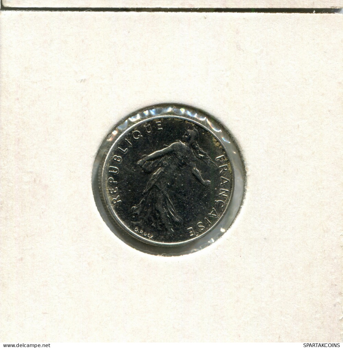 1/2 FRANC 1984 FRANCE Coin #AU887.U.A - 1/2 Franc