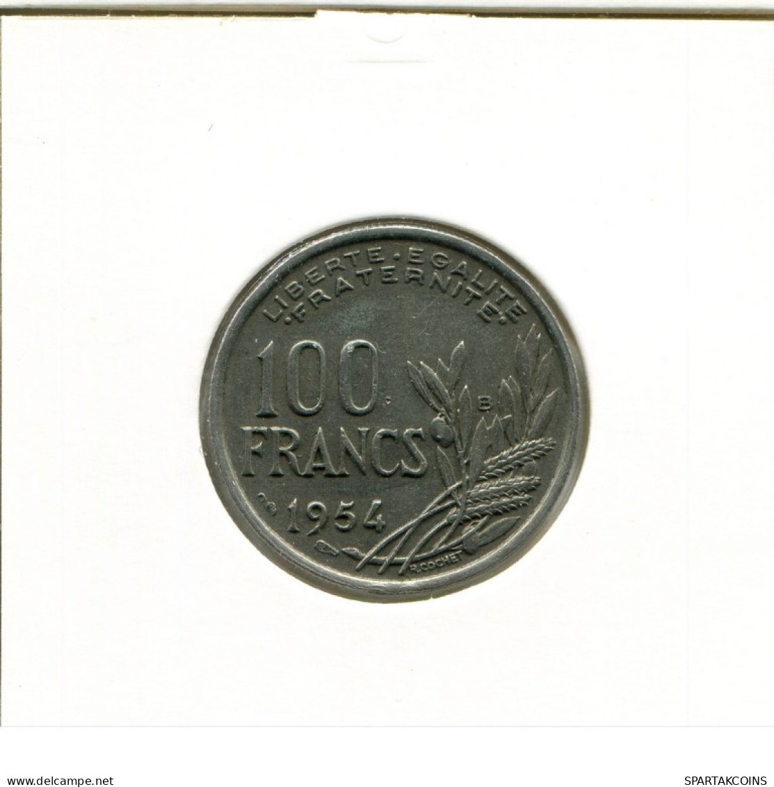 100 FRANCS 1954 FRANCE Pièce Française #AK957.F.A - 100 Francs