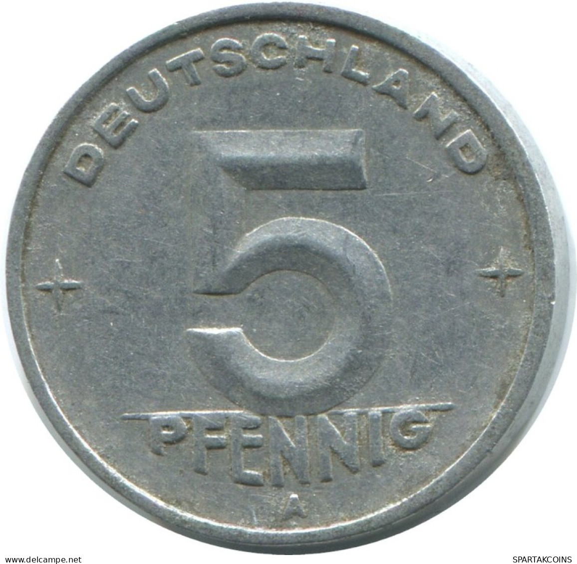 5 PFENNIG 1949 A DDR EAST ALLEMAGNE Pièce GERMANY #AE019.F.A - 5 Pfennig