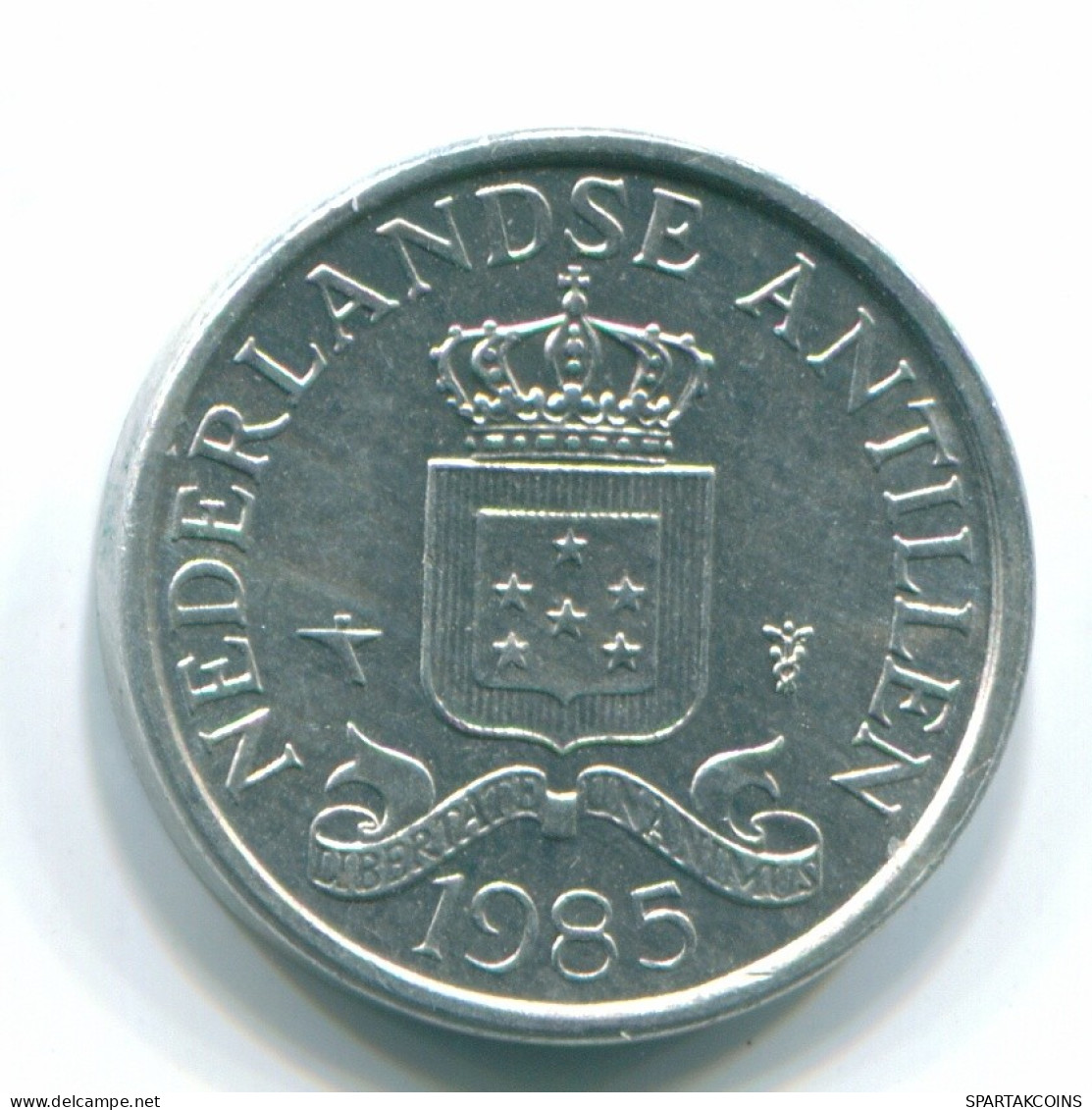 1 CENT 1985 NIEDERLÄNDISCHE ANTILLEN Aluminium Koloniale Münze #S11213.D.A - Antilles Néerlandaises