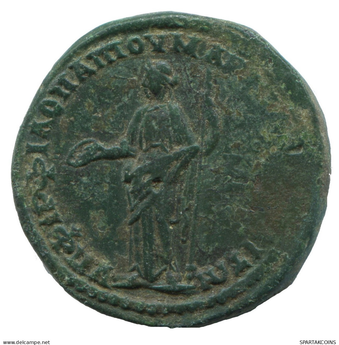 GORDIAN III & TRANQUILLINA Anchialus AD241-244 Tyche 10.2g/26mm #NNN2081.102.U.A - Röm. Provinz