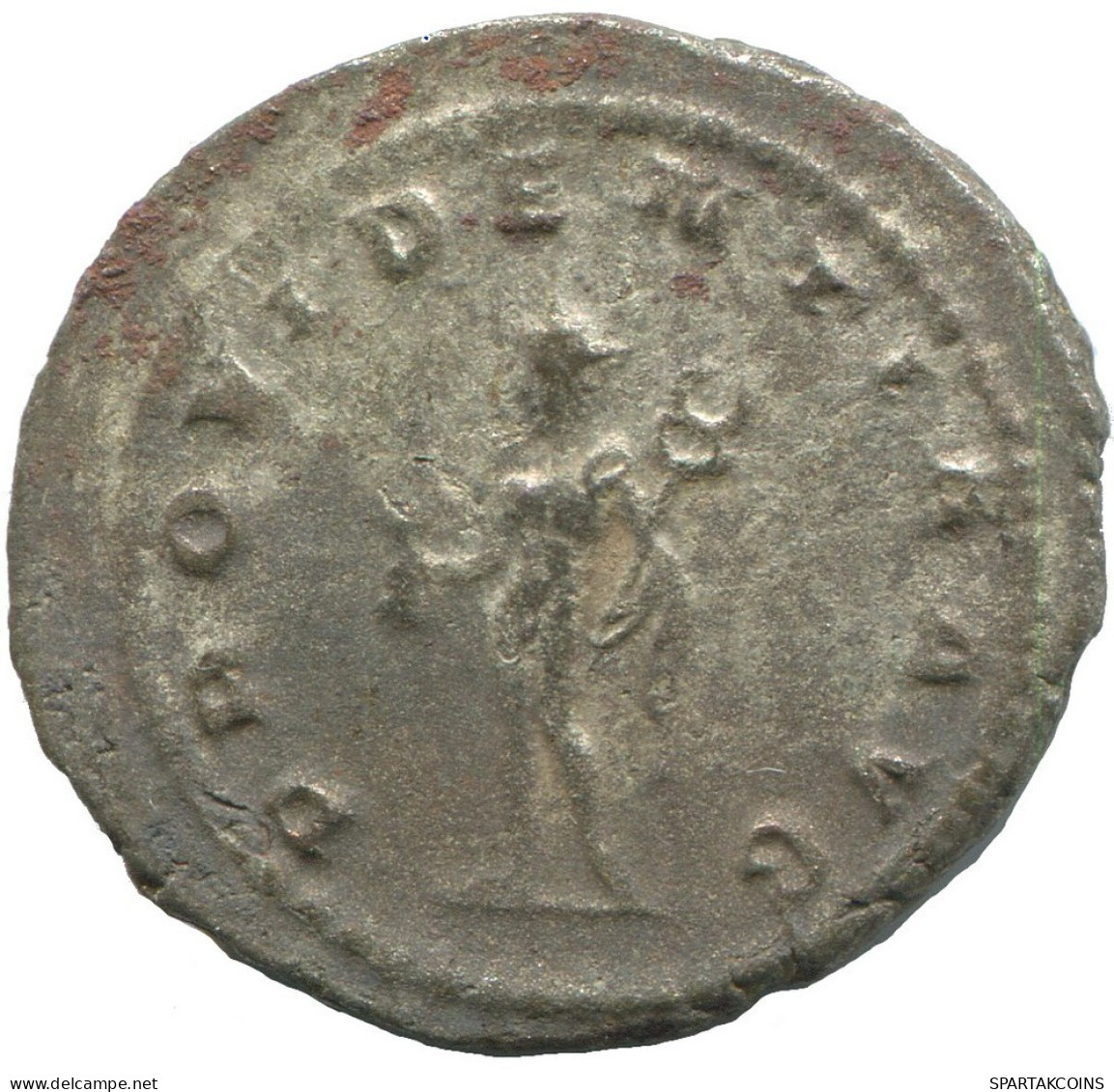GALLIENUS ANTIOCH AD266-269 SILVERED LATE ROMAN Moneda 3.9g/24mm #ANT2724.41.E.A - La Crisi Militare (235 / 284)
