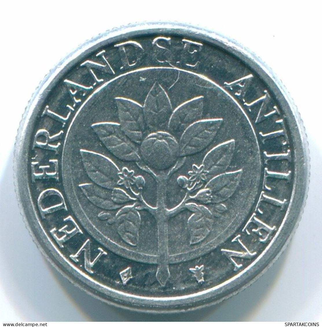 1 CENT 1996 ANTILLAS NEERLANDESAS Aluminium Colonial Moneda #S13157.E.A - Antilles Néerlandaises