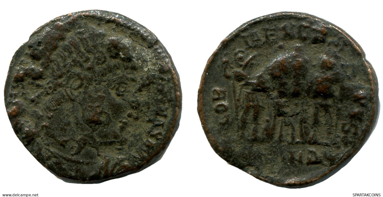 CONSTANTINE I MINTED IN NICOMEDIA FROM THE ROYAL ONTARIO MUSEUM #ANC10834.14.U.A - The Christian Empire (307 AD To 363 AD)