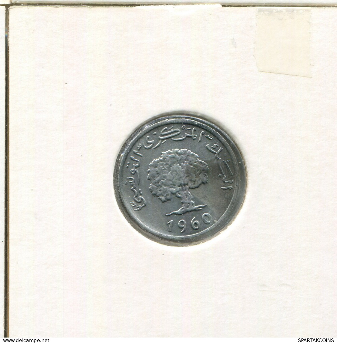 1 MILLIEME 1960 TÚNEZ TUNISIA Moneda #AS197.E.A - Tunesien