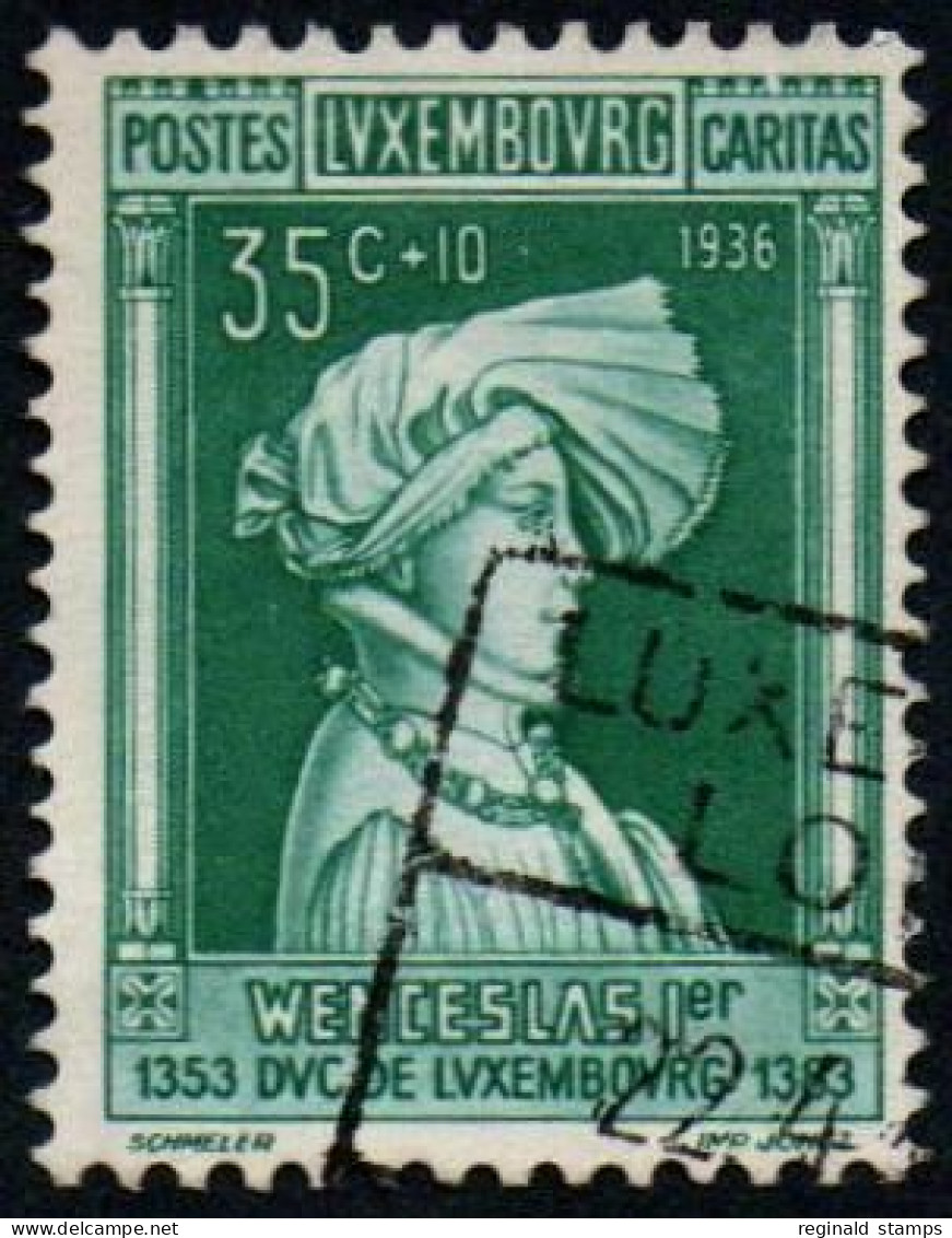 Luxembourg 1936 Caritas 35c, Used Mi 297 (Ref: 1133) - Used Stamps