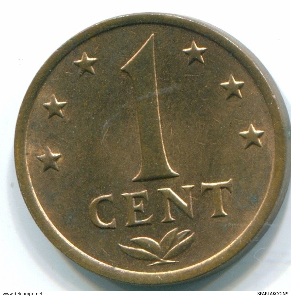 1 CENT 1971 NIEDERLÄNDISCHE ANTILLEN Bronze Koloniale Münze #S10608.D.A - Nederlandse Antillen