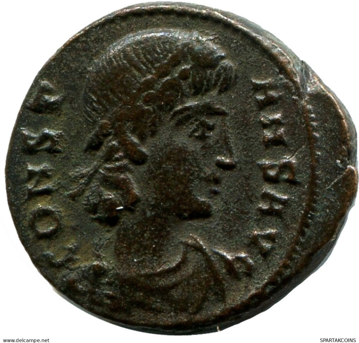 CONSTANS MINTED IN ALEKSANDRIA FOUND IN IHNASYAH HOARD EGYPT #ANC11320.14.D.A - The Christian Empire (307 AD Tot 363 AD)