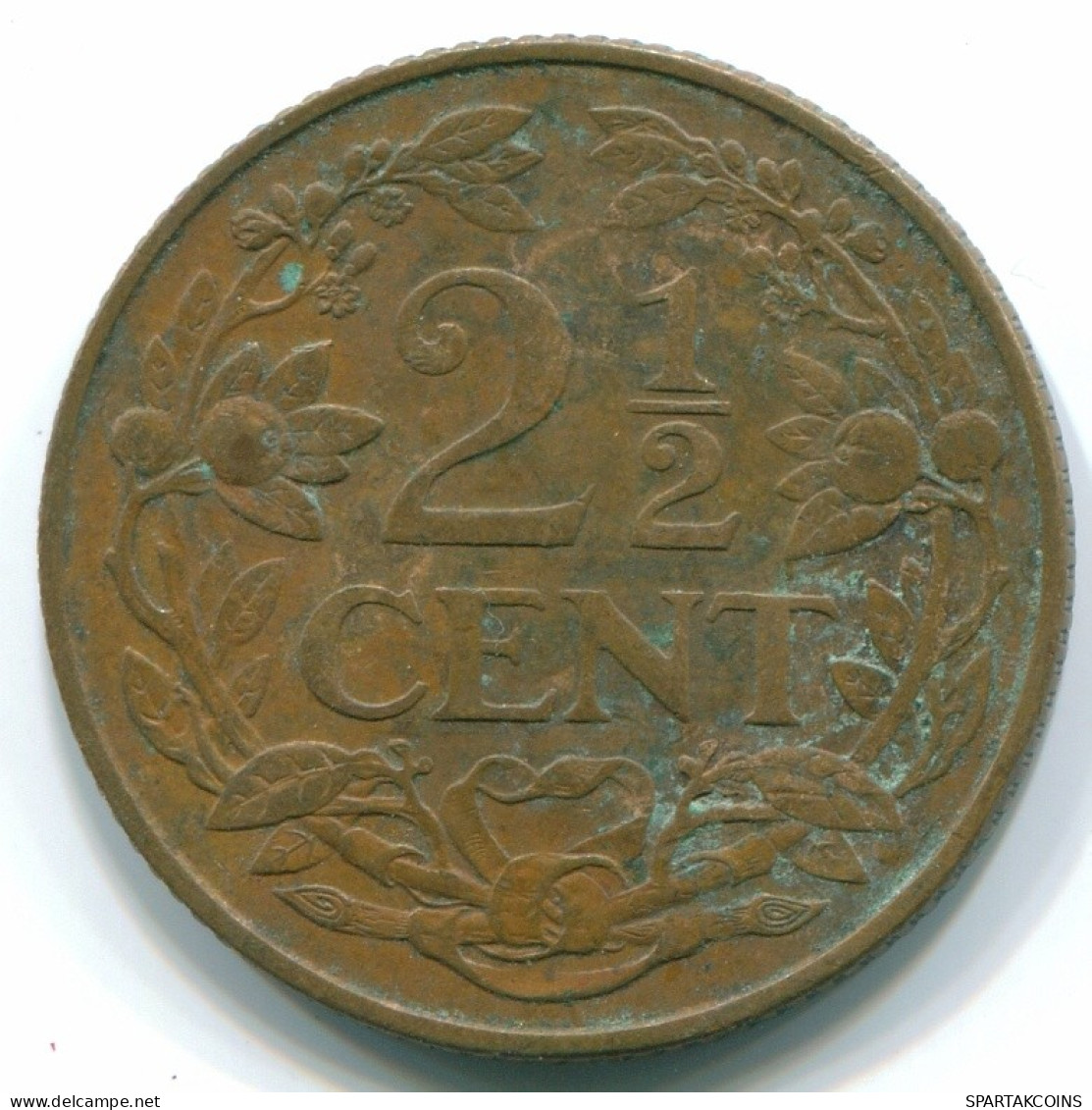 2 1/2 CENT 1965 CURACAO NIEDERLANDE Bronze Koloniale Münze #S10230.D.A - Curaçao