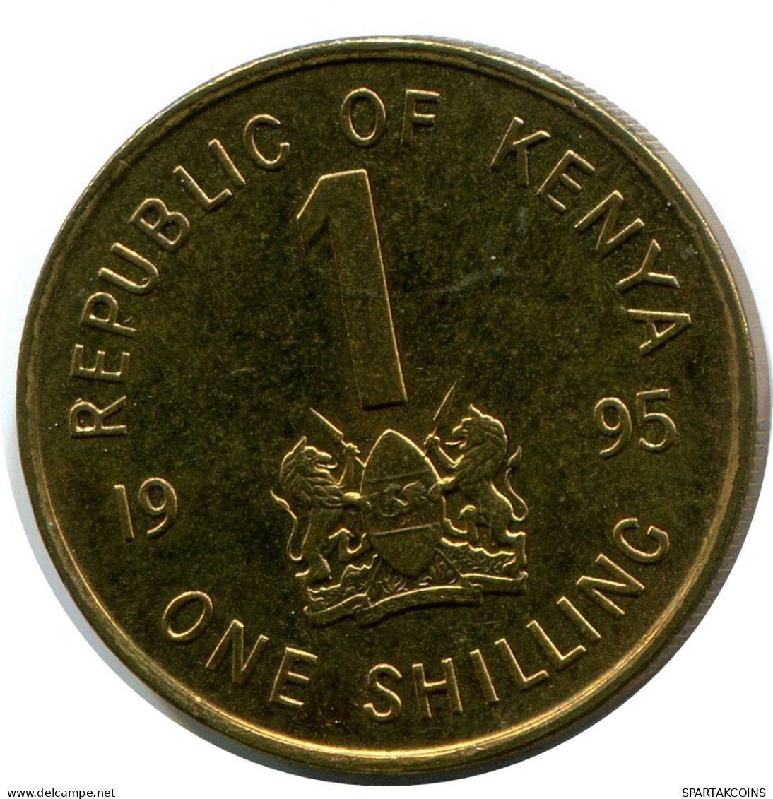 1 SHILLING 1995 KENIA KENYA Münze #AZ193.D.A - Kenia