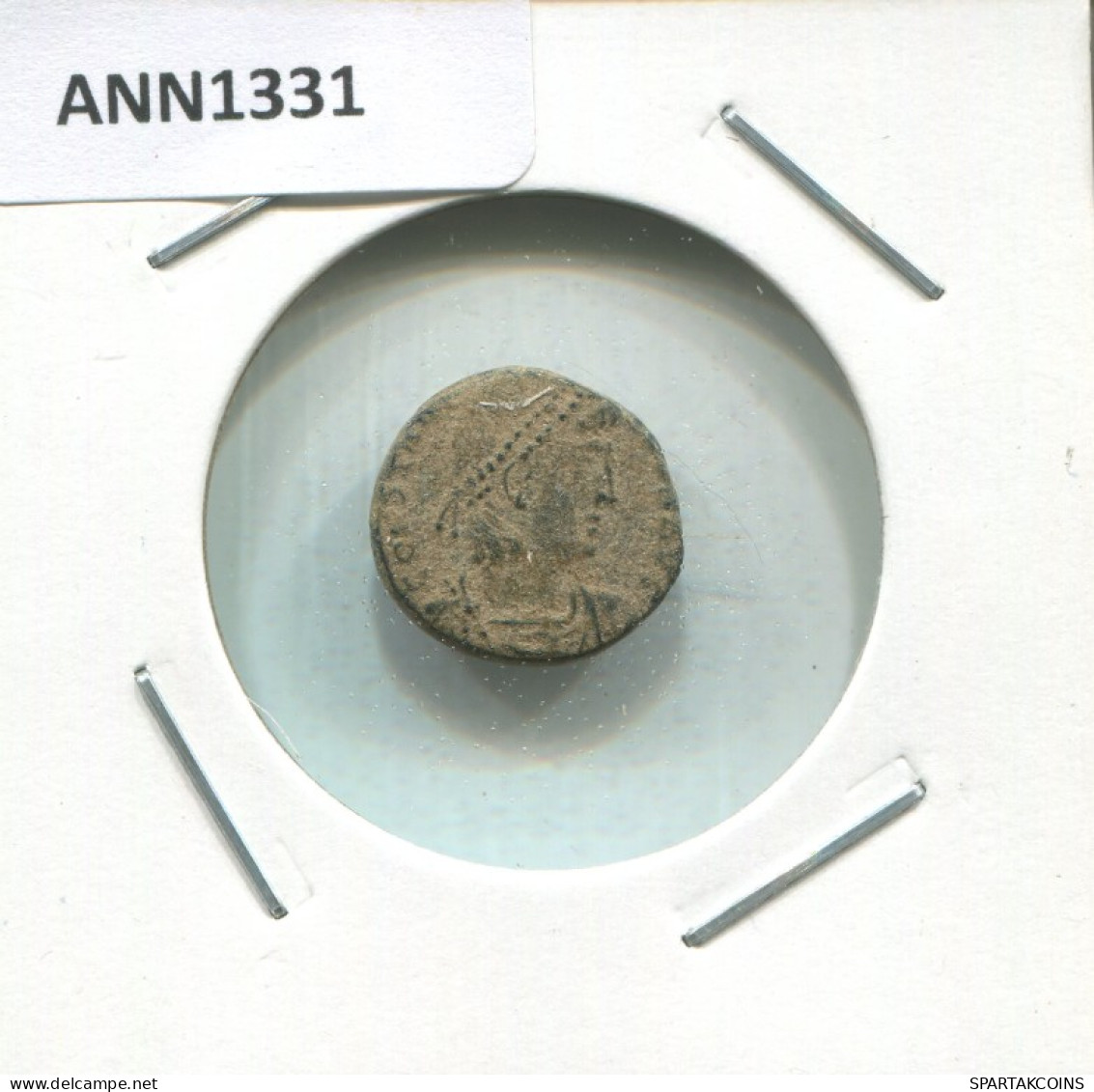 CONSTANS GLORIA EXERCITVS TWO SOLDIERS 2g/14mm RÖMISCHEN KAISERZEIT Münze #ANN1331.9.D.A - The Christian Empire (307 AD Tot 363 AD)