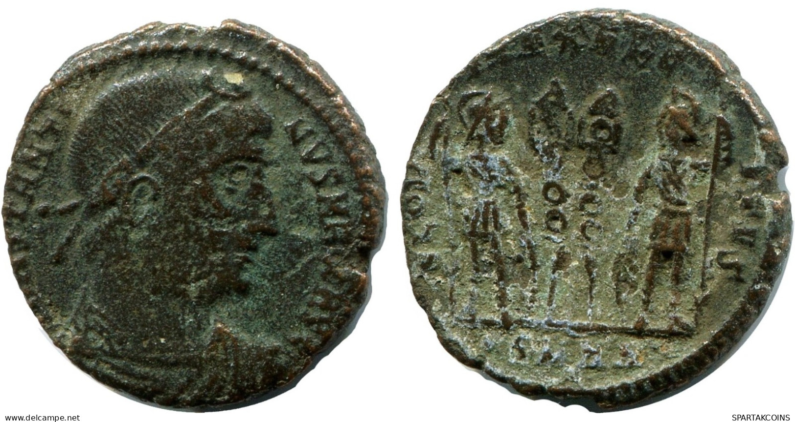 CONSTANTINE I MINTED IN HERACLEA FOUND IN IHNASYAH HOARD EGYPT #ANC11190.14.E.A - Der Christlischen Kaiser (307 / 363)