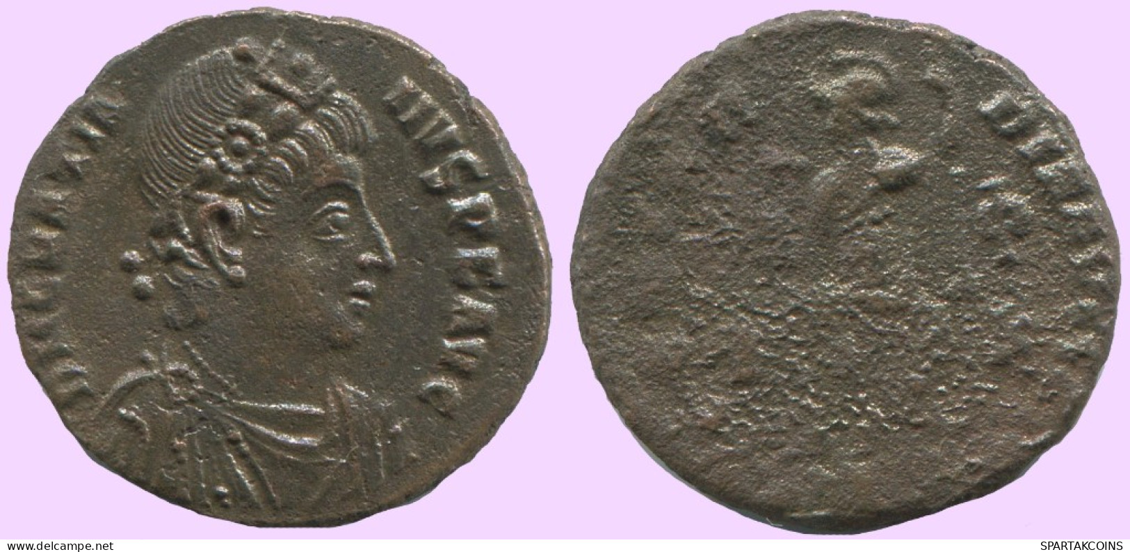 LATE ROMAN IMPERIO Moneda Antiguo Auténtico Roman Moneda 2.4g/19mm #ANT2186.14.E.A - Der Spätrömanischen Reich (363 / 476)