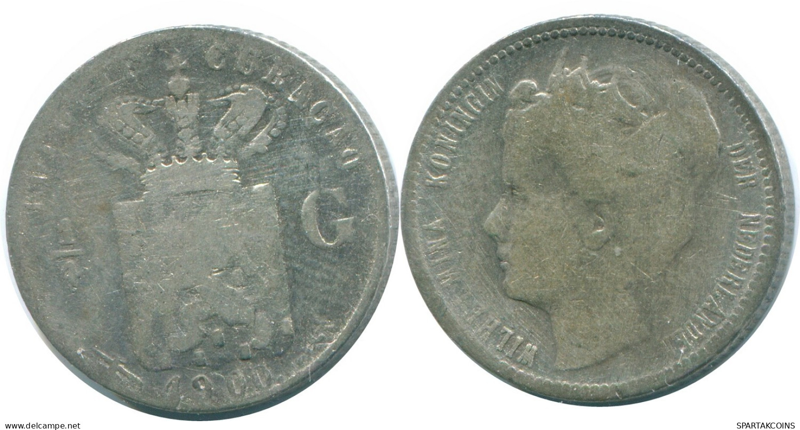 1/4 GULDEN 1900 CURACAO NIEDERLANDE SILBER Koloniale Münze #NL10508.4.D.A - Curacao