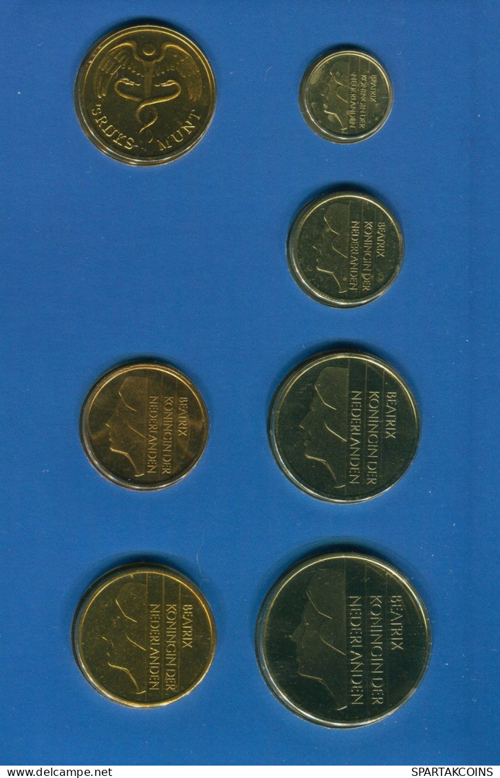 NEERLANDÉS NETHERLANDS 1993 MINT SET 6 Moneda + MEDAL #SET1113.7.E.A - Mint Sets & Proof Sets