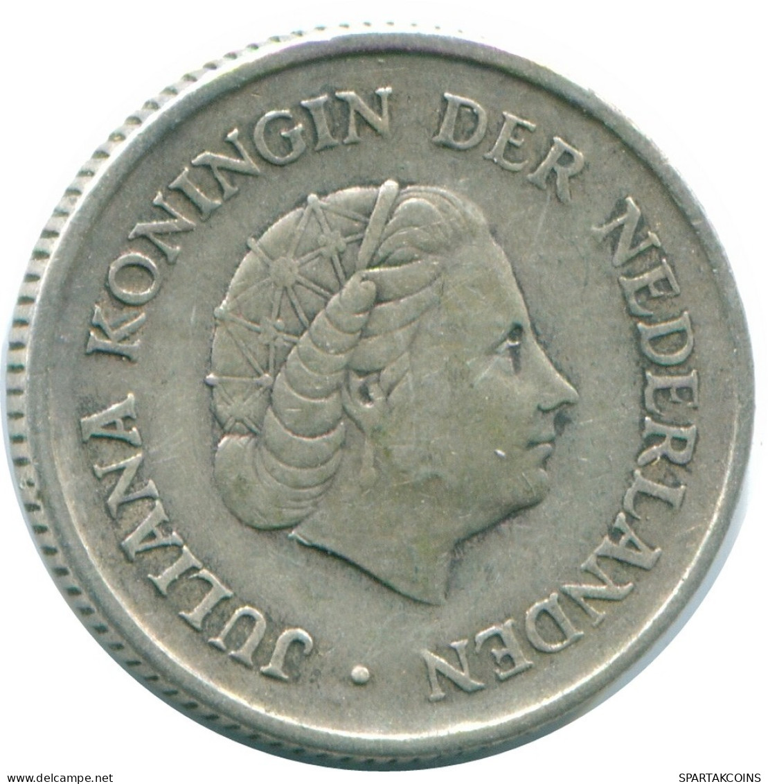 1/4 GULDEN 1965 NETHERLANDS ANTILLES SILVER Colonial Coin #NL11389.4.U.A - Nederlandse Antillen