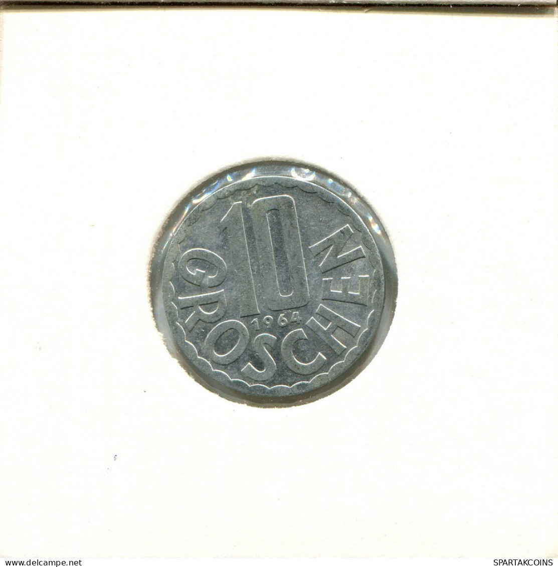 10 GROSCHEN 1964 AUSTRIA Moneda #BA057.E.A - Oostenrijk