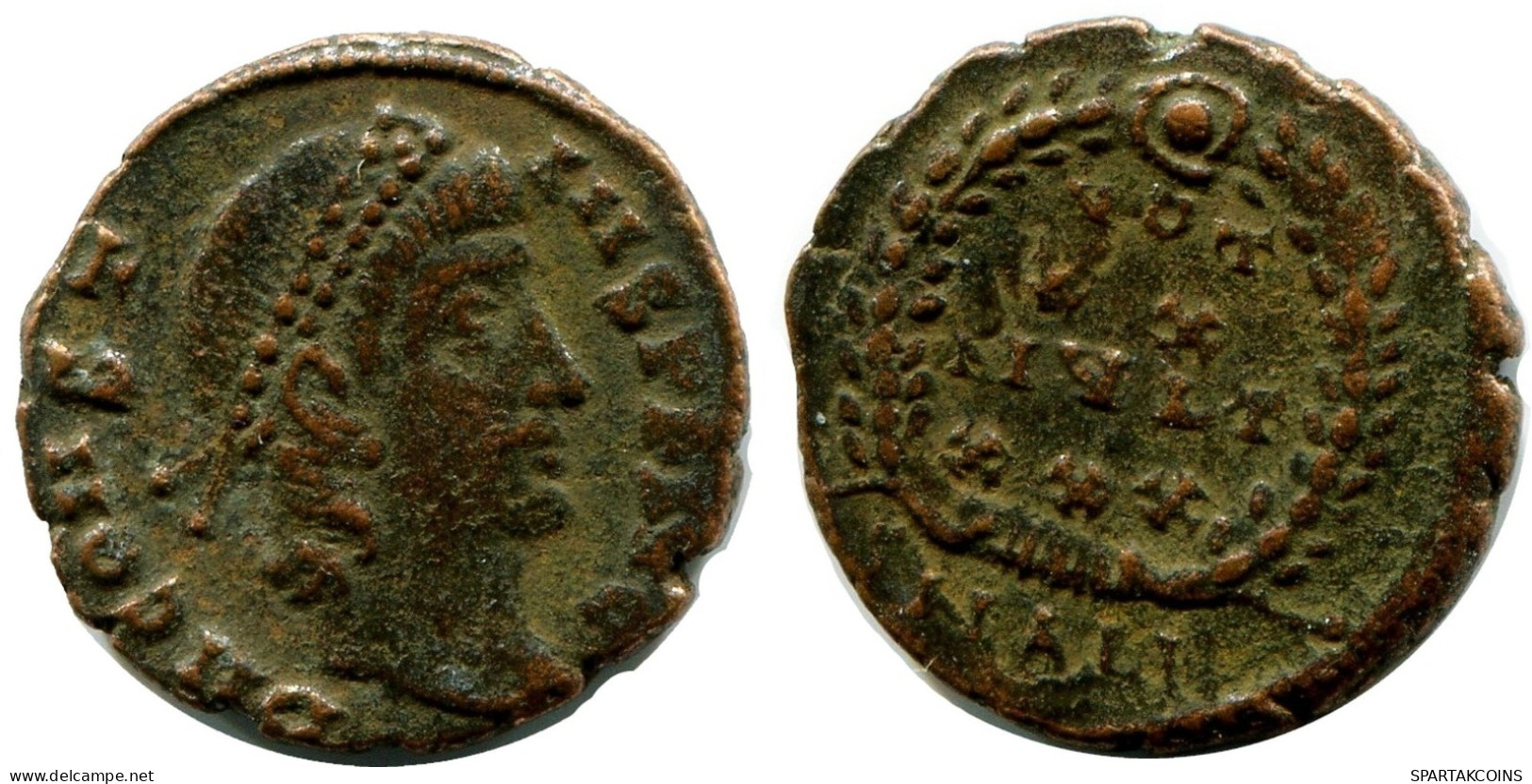 CONSTANS MINTED IN ALEKSANDRIA FROM THE ROYAL ONTARIO MUSEUM #ANC11474.14.F.A - The Christian Empire (307 AD To 363 AD)