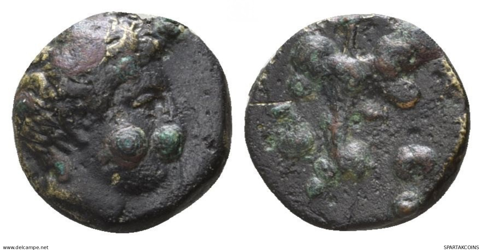 UNCERTAIN DYNAST TRISKELES PAN SILENOS GRIEGO Moneda 1.61g/11mm #ANT1069.15.E.A - Griekenland