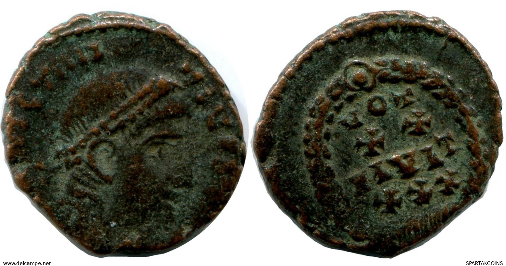 CONSTANTIUS II MINT UNCERTAIN FROM THE ROYAL ONTARIO MUSEUM #ANC10076.14.F.A - The Christian Empire (307 AD To 363 AD)
