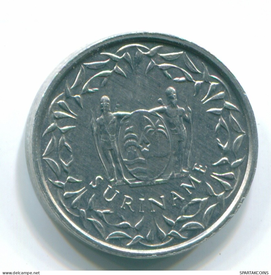 1 CENT 1974 SURINAME Netherlands Aluminium Colonial Coin #S11377.U.A - Suriname 1975 - ...