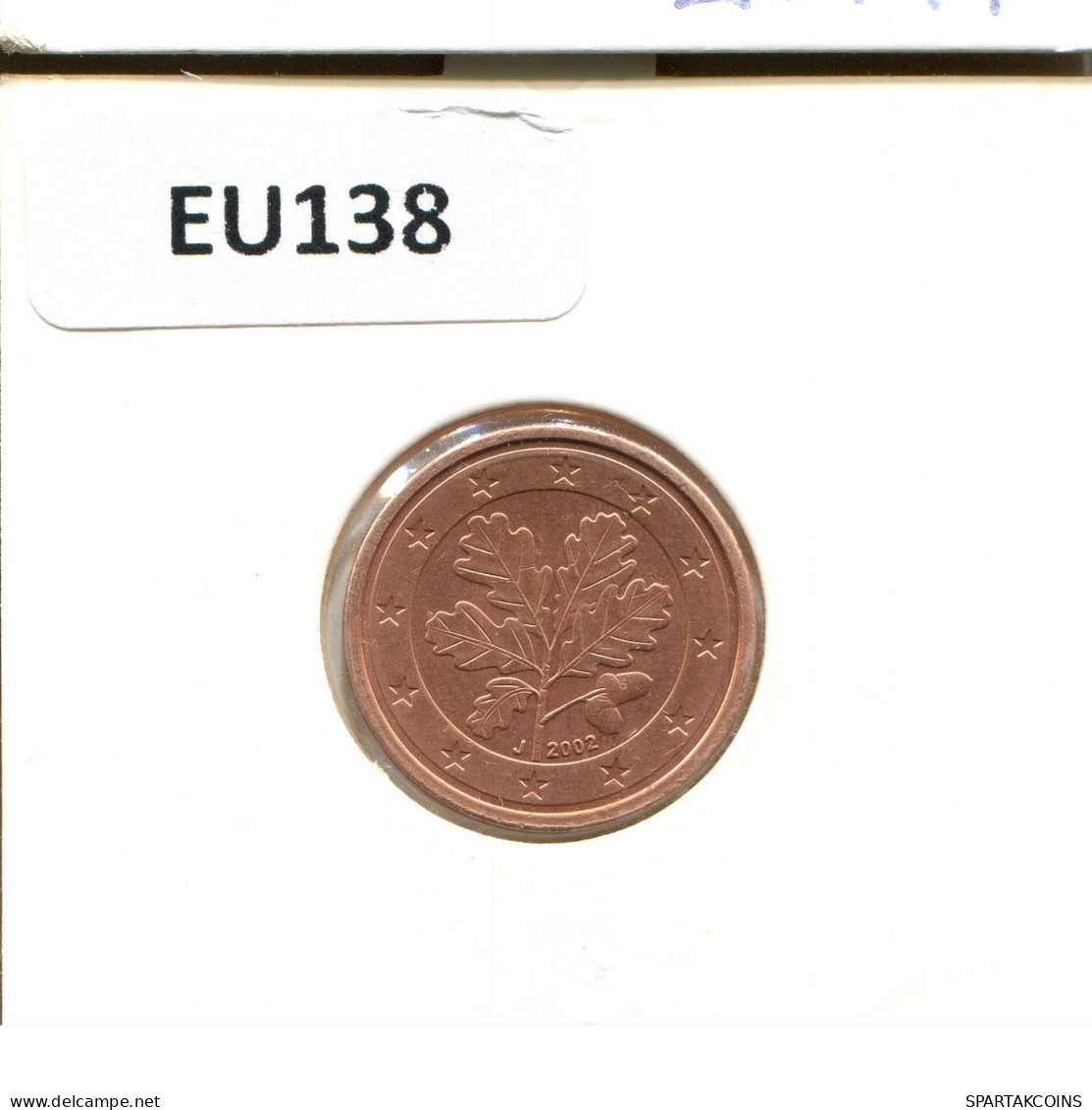2 EURO CENTS 2002 GERMANY Coin #EU138.U.A - Duitsland