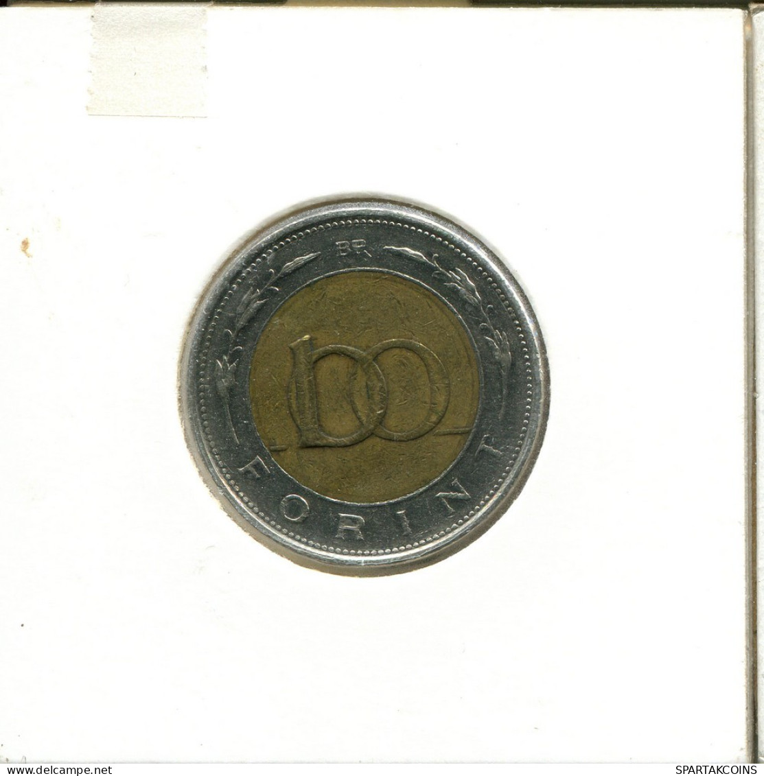 100 FORINT 1996 HONGRIE HUNGARY Pièce BIMETALLIC #AS510.F.A - Hongrie
