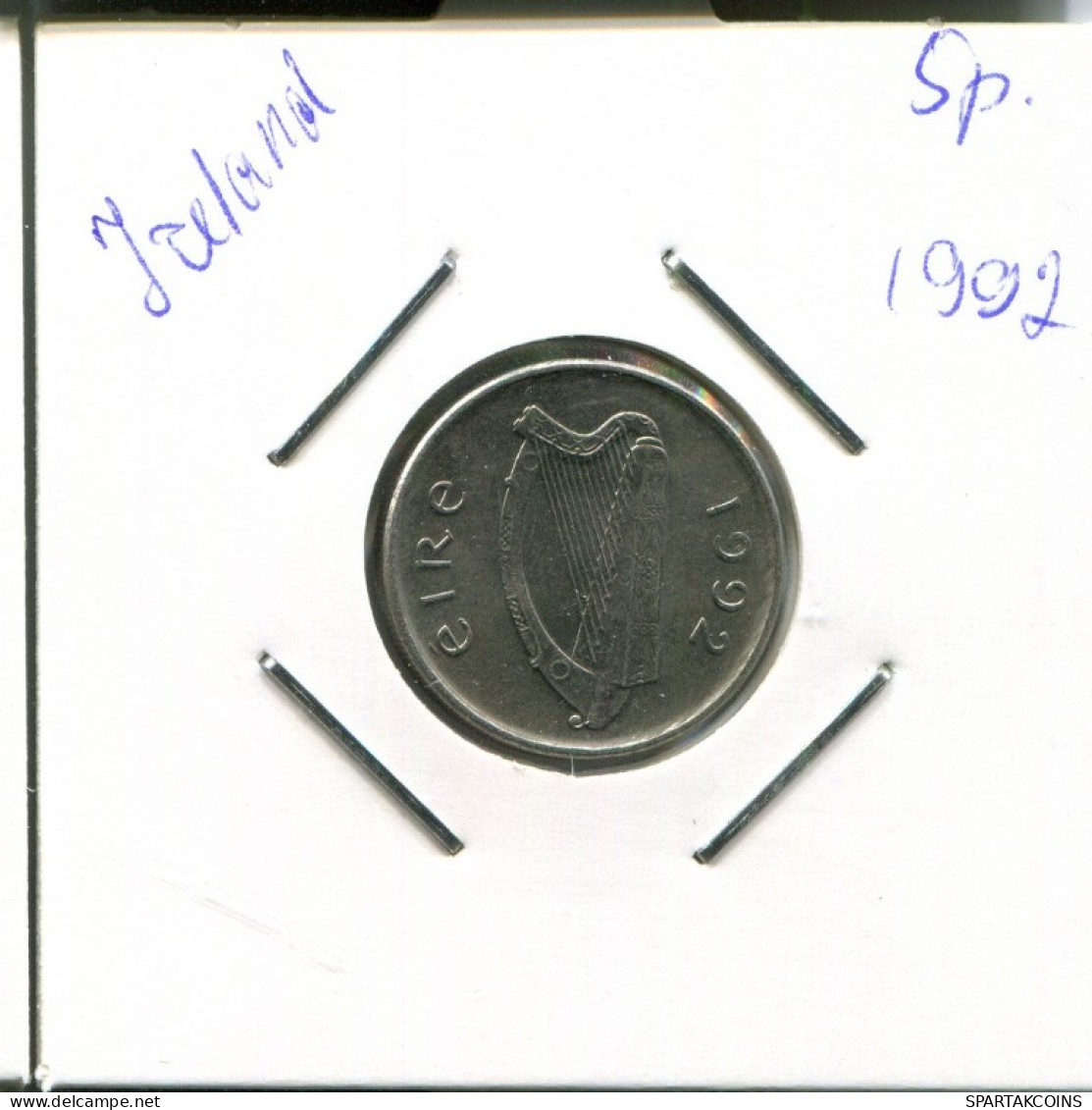 5 PENCE 1992 IRLAND IRELAND Münze #AN602.D.A - Ierland