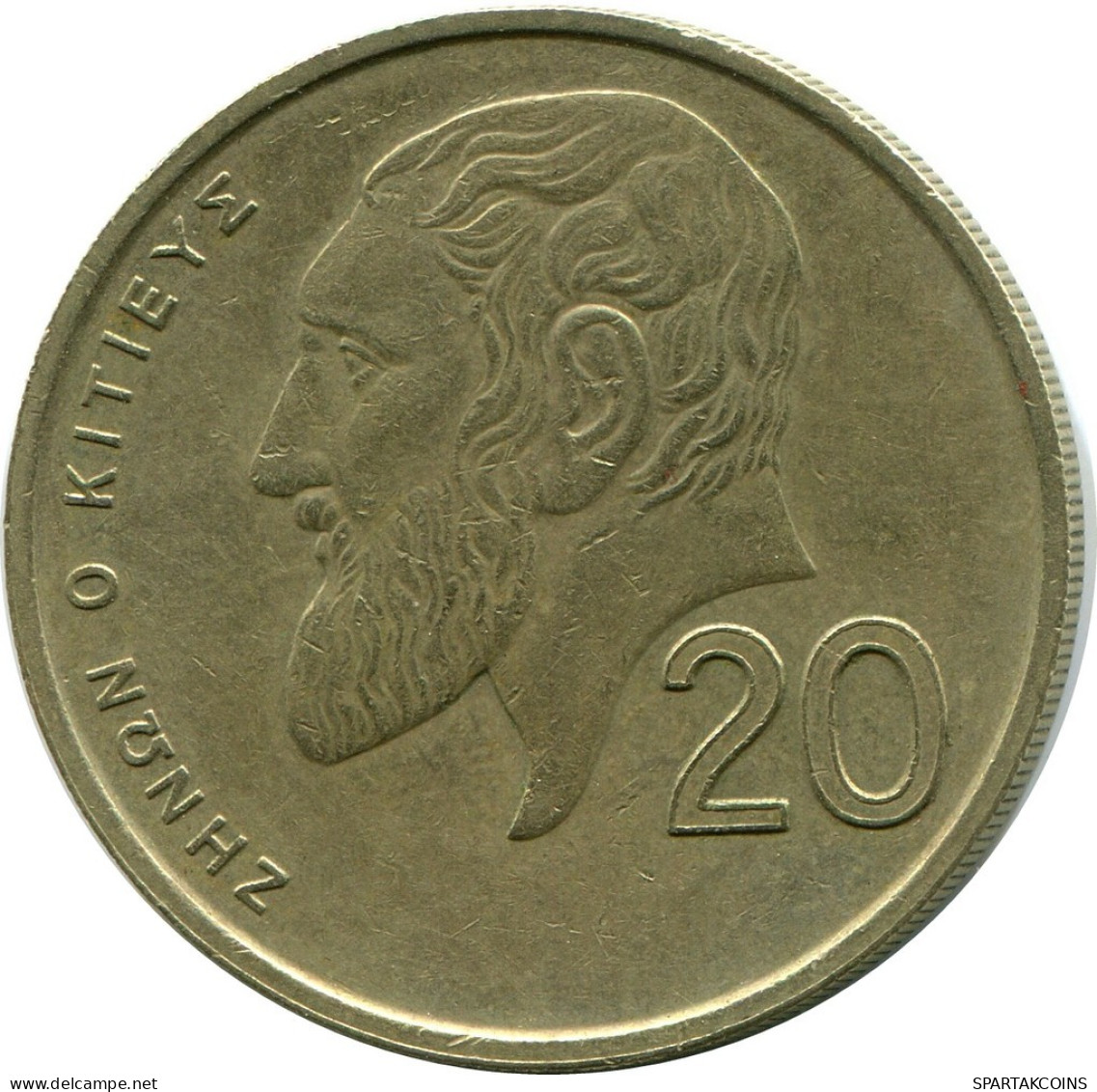 20 CENTS 1993 CYPRUS Coin #AP293.U.A - Chipre