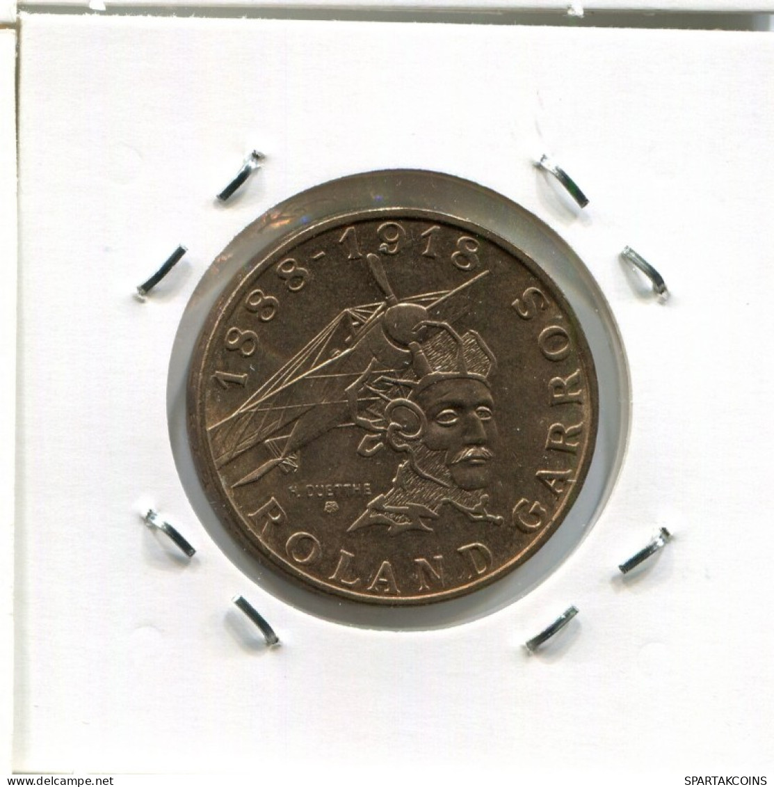 10 FRANCS 1988 FRANCE Coin BIMETALLIC French Coin #AK842.U.A - 10 Francs