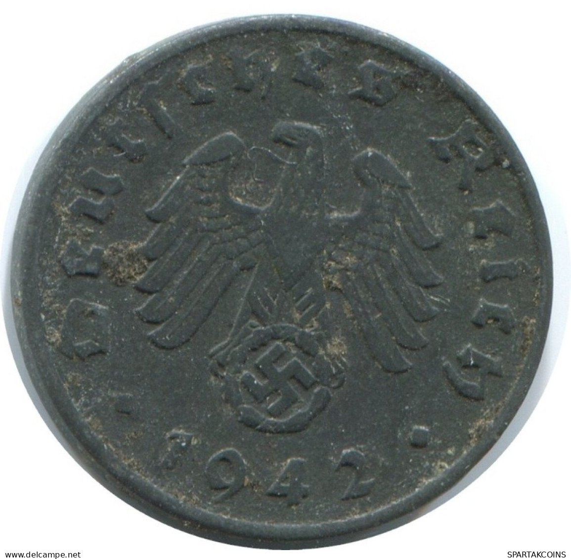 1 REICHSPFENNIG 1942 A GERMANY Coin #AE255.U.A - 1 Reichspfennig