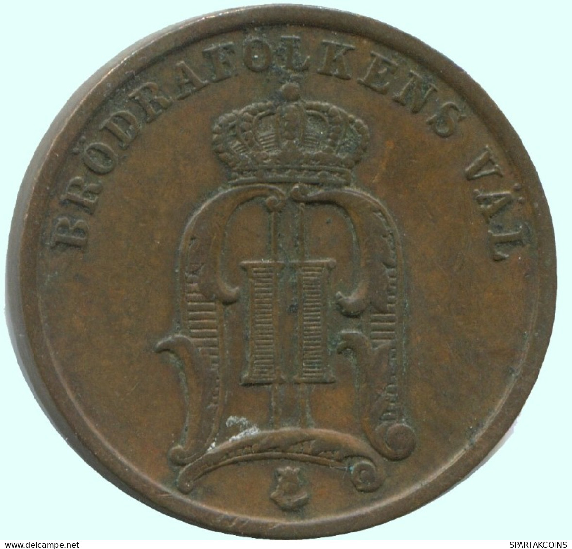 2 ORE 1901 SWEDEN Coin #AC938.2.U.A - Suède