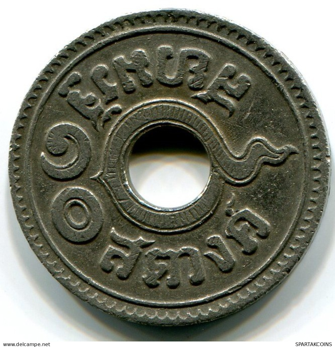 10 SATANG 1908-1937 THAILAND King RAMA VIII Coin #W10770.U.A - Thailand