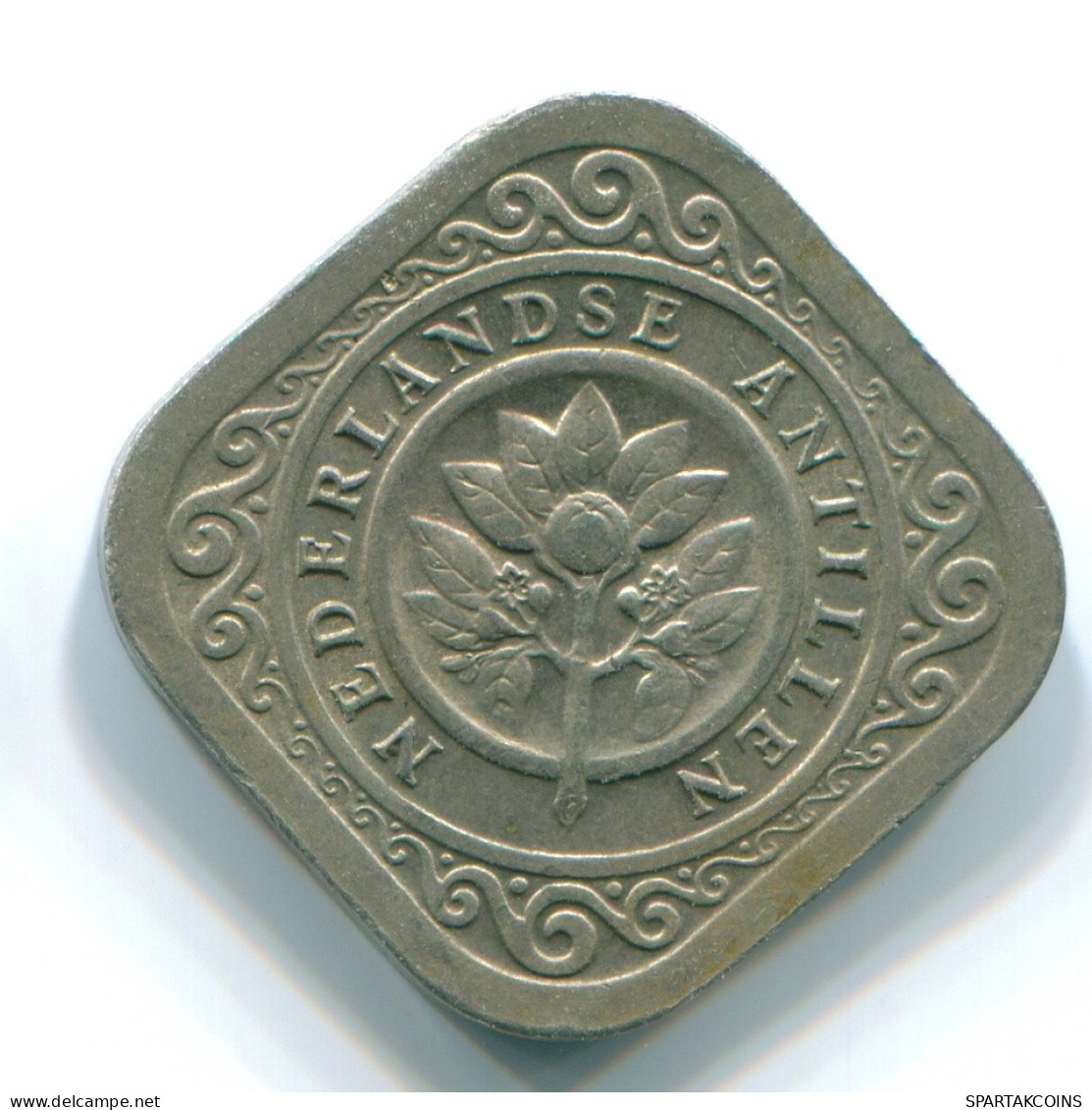 5 CENTS 1967 NIEDERLÄNDISCHE ANTILLEN Nickel Koloniale Münze #S12471.D.A - Netherlands Antilles
