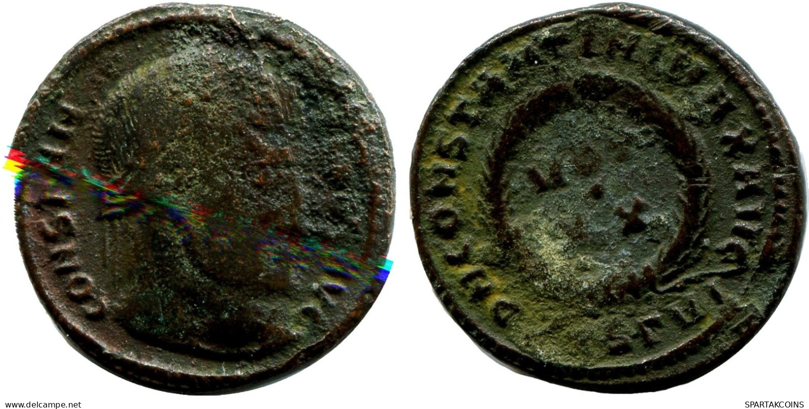 CONSTANTINE I THESSALONICA FROM THE ROYAL ONTARIO MUSEUM #ANC11124.14.U.A - Der Christlischen Kaiser (307 / 363)